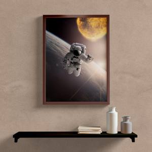 Quadro Decorativo Astronauta - quadro decorativo em ambiente decorado