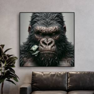 Quadro Decorativo Autoridade Indomável | Wallze
