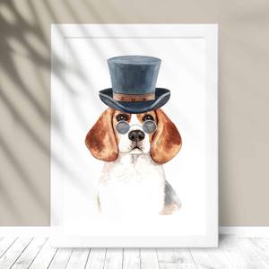 Quadro Decorativo Beagle | Wallze
