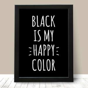 Quadro Decorativo Black