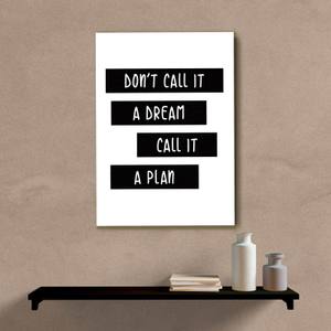 Quadro Decorativo Call It A Plan - quadro decorativo em ambiente decorado