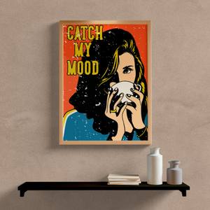 Quadro Decorativo Catch My Mood - quadro decorativo em ambiente decorado