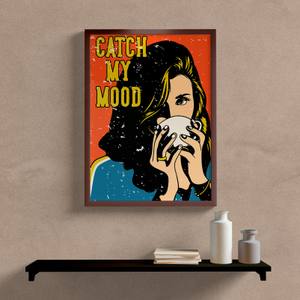 Quadro Decorativo Catch My Mood - vista aproximada da impressão