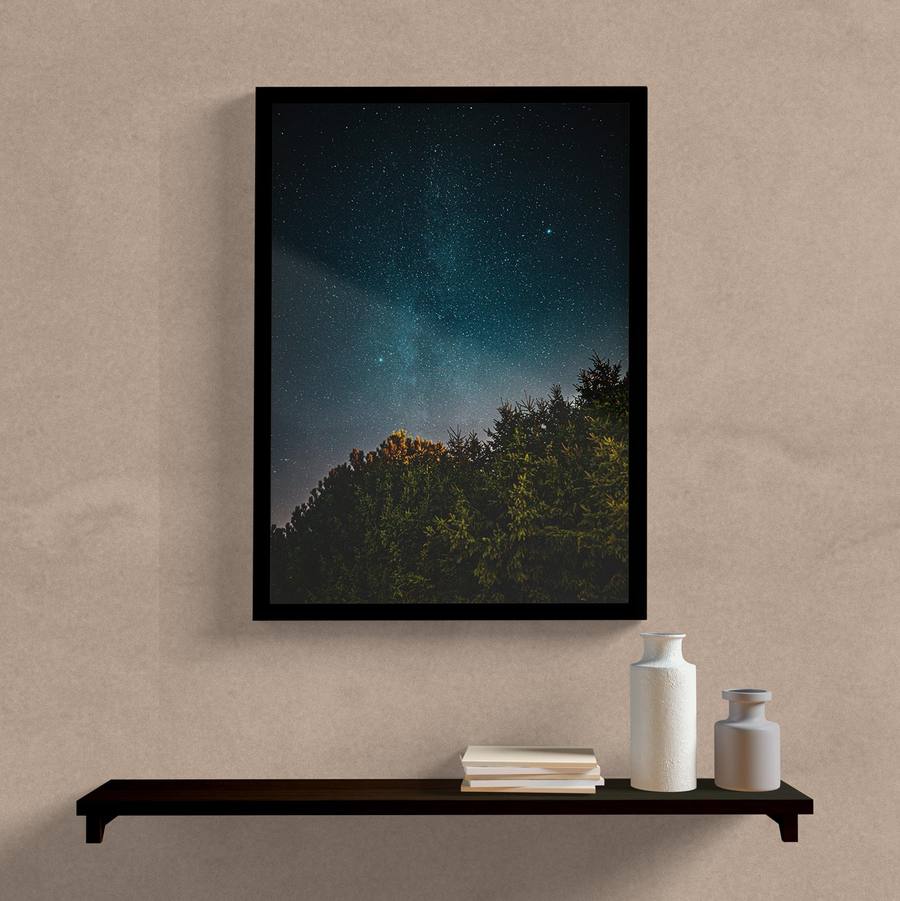 Quadro Decorativo Paisagem noite
