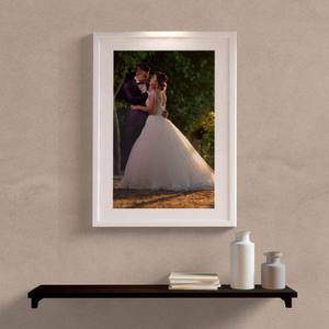 Quadro Decorativo Com Foto Colorida - detalhe da moldura e acabamento