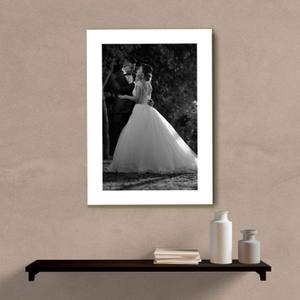Quadro Decorativo Com Foto Preta e Branca - quadro decorativo em ambiente decorado