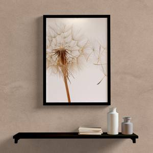 Quadro Decorativo Dente de Leão - detalhe da moldura e acabamento