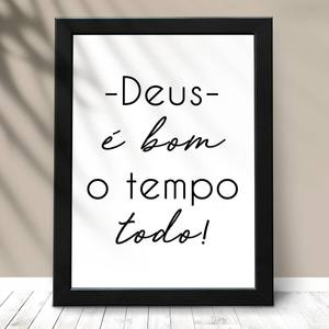 Quadro Decorativo Frase