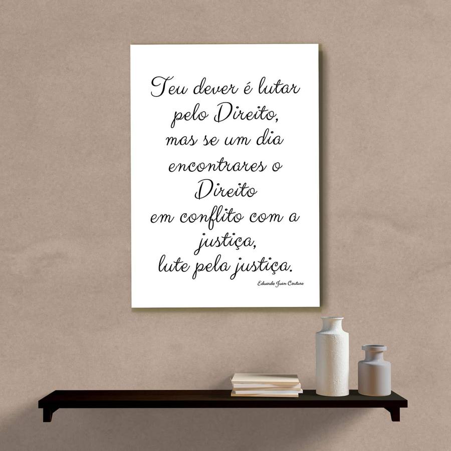 Quadro Decorativo Direito - quadro decorativo em ambiente decorado