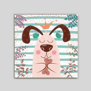 Quadro Decorativo Dog - quadro decorativo em ambiente decorado