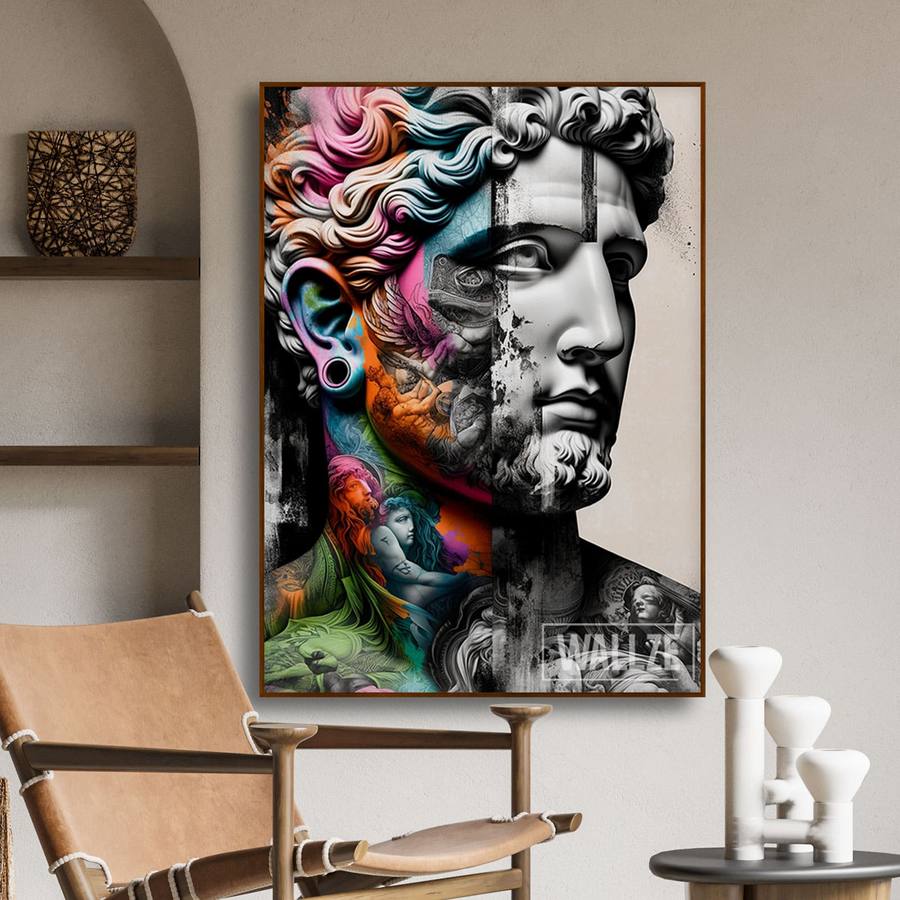 Quadro Decorativo Ecos da Renascença Moderna | Wallze