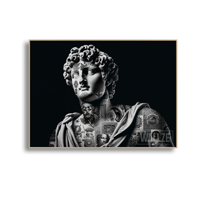 Quadro Decorativo Estampa de uma Era - vista aproximada da impressão