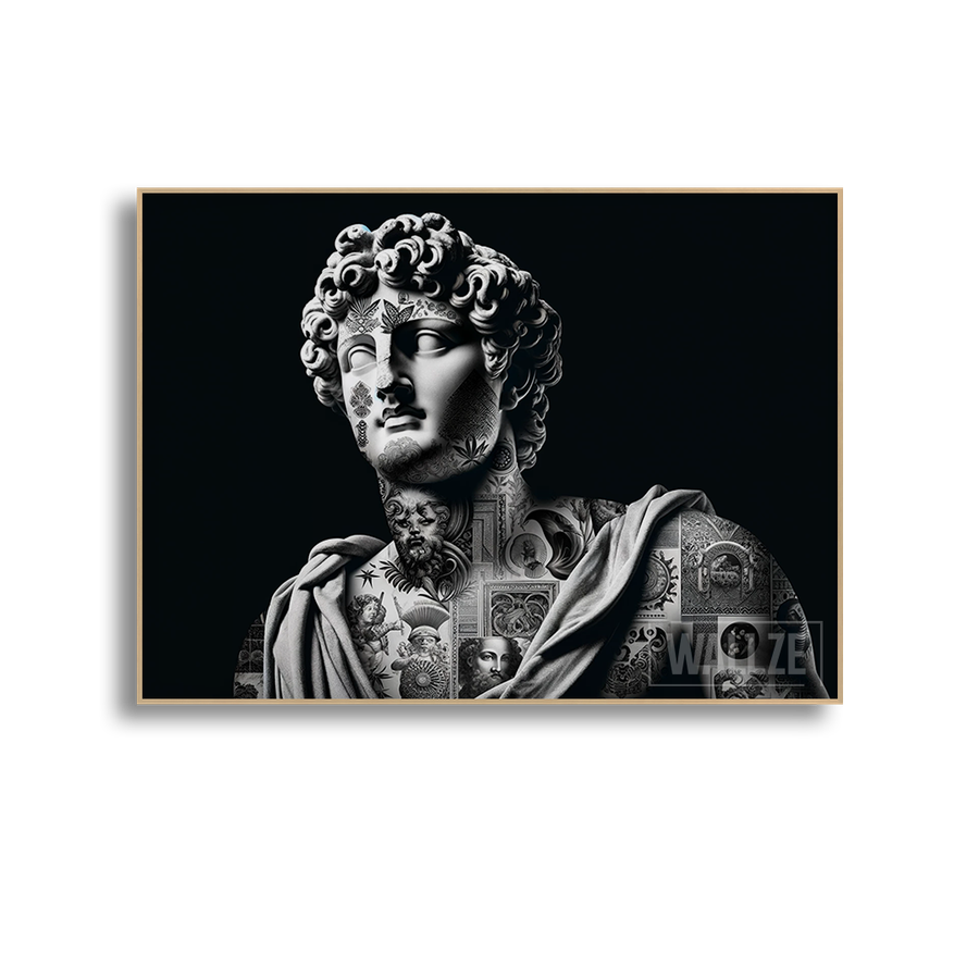 Quadro Decorativo Estampa de uma Era - vista aproximada da impressão