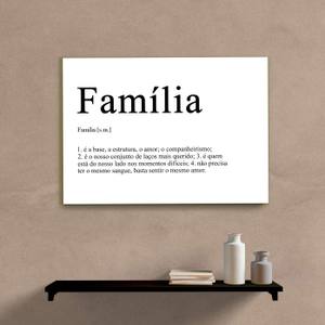 Quadro Decorativo Família Significado - quadro decorativo em ambiente decorado