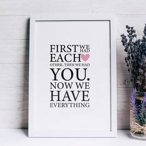 Quadro Decorativo First | Wallze