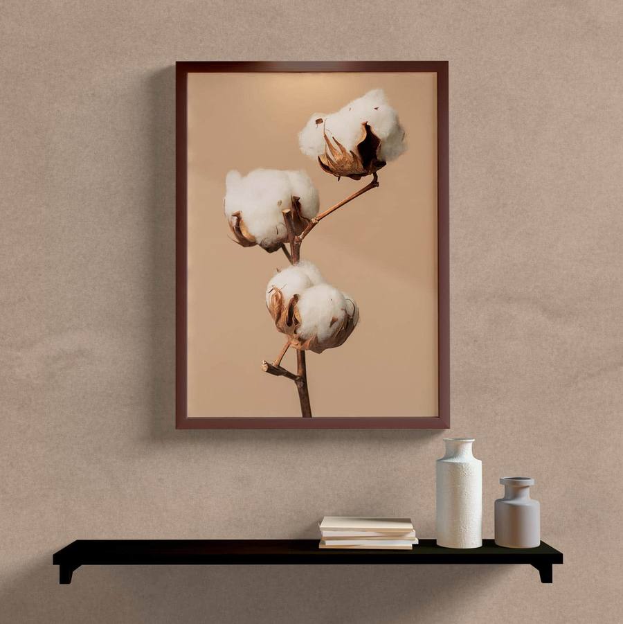 Quadro Flor de Algodão
