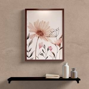 Quadro Decorativo Flores - vista aproximada da impressão