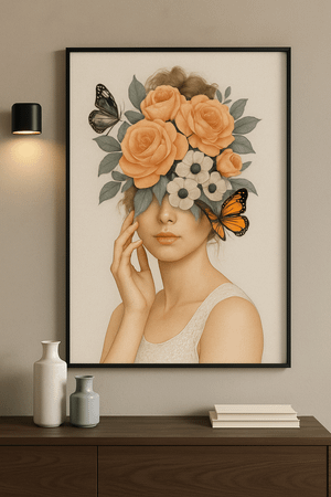 Quadro Decorativo Florescer