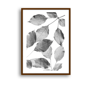 Quadro Decorativo Silhuetas Folhares - imagem 9