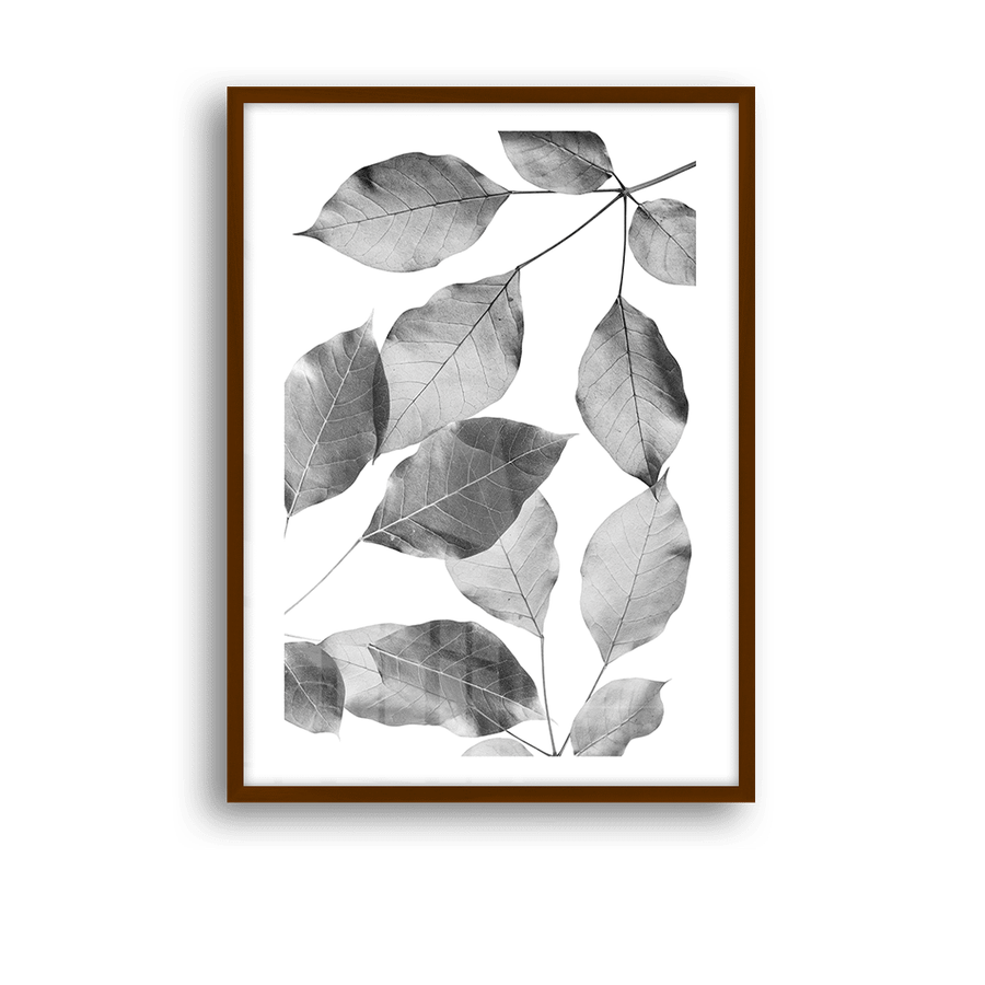 Quadro Decorativo Silhuetas Folhares - imagem 9