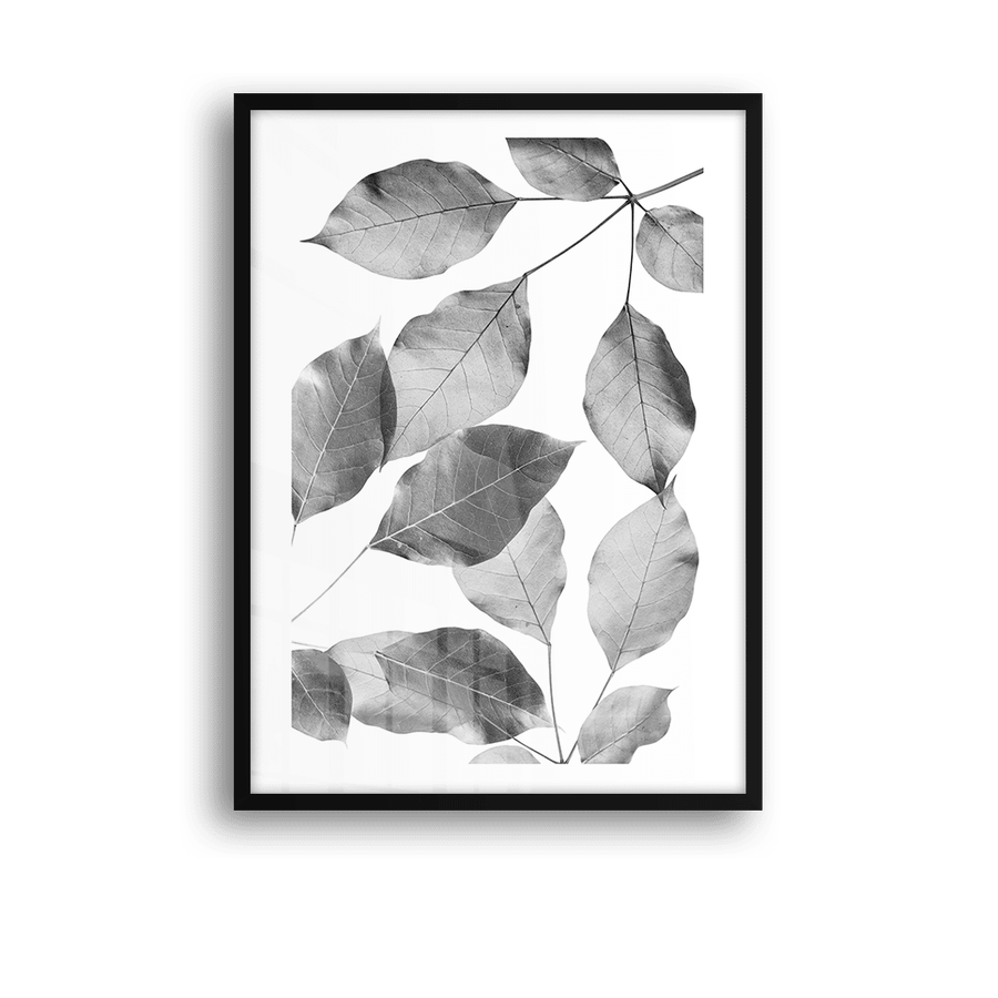 Quadro Decorativo Silhuetas Folhares - imagem 7