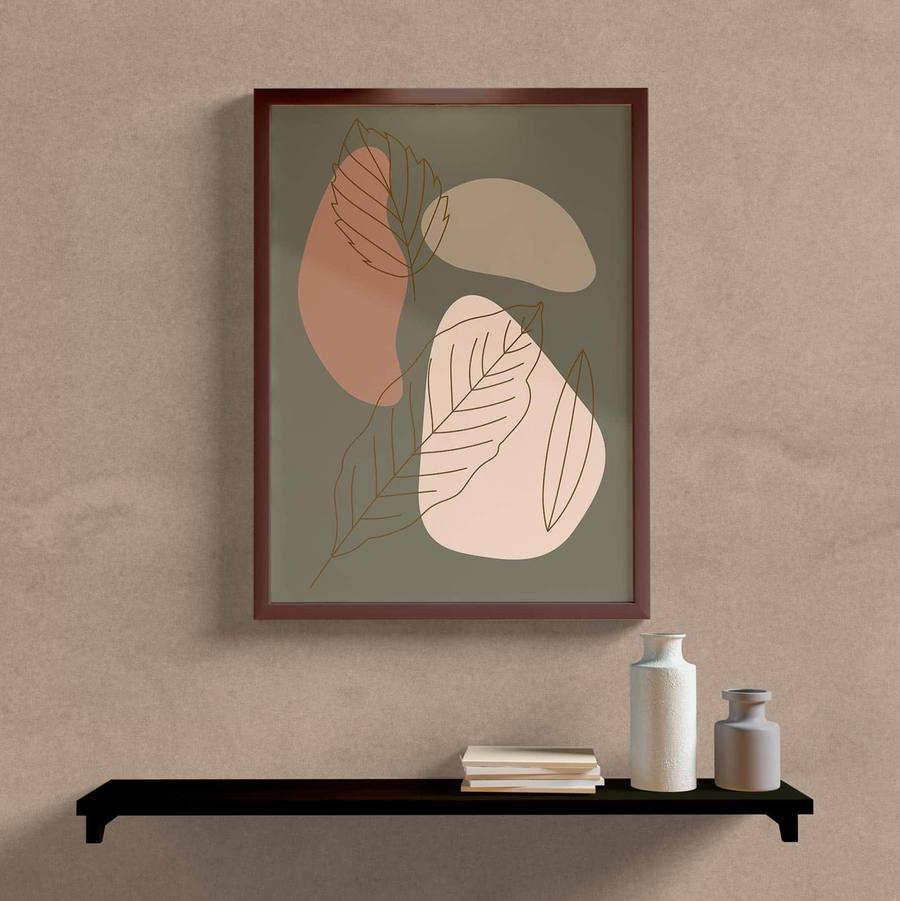 Quadro decorativo abstrato