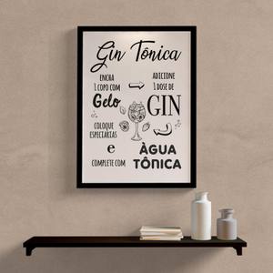 Quadro Gin Tônica