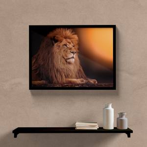 Quadro decorativo leão