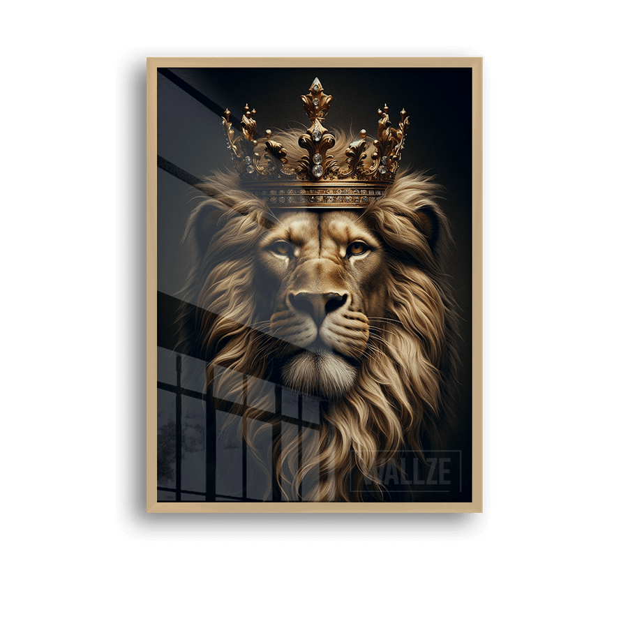 Quadro Decorativo Leão Majestoso - imagem 8