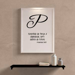 Quadro Personalizado Nome com frase