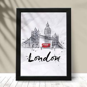 Quadro Decorativo London | Wallze
