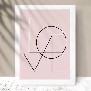 Quadro Decorativo Love