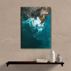 Quadro Decorativo Mar IV - quadro decorativo em ambiente decorado