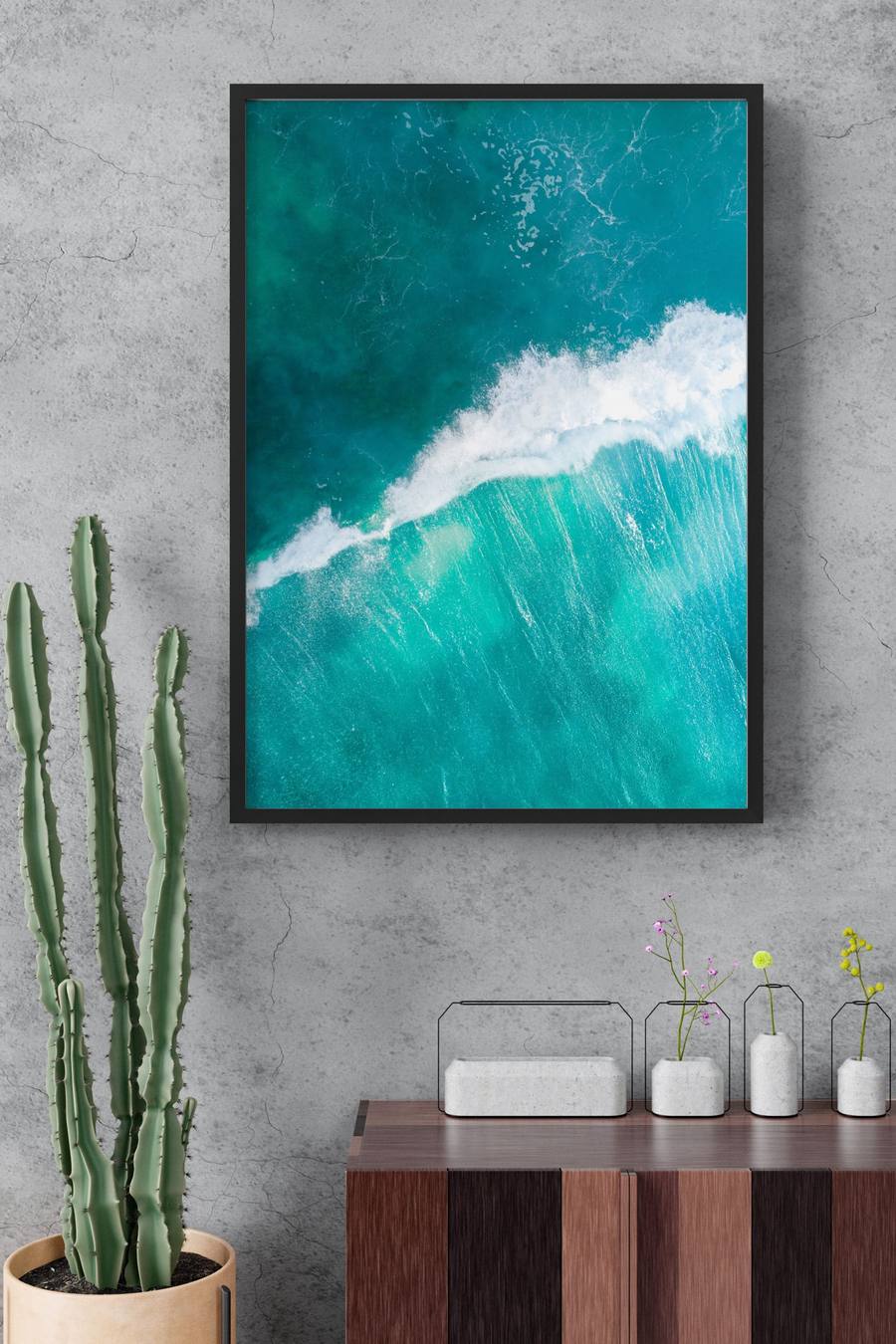 Quadro Decorativo Mar - vista aproximada da impressão