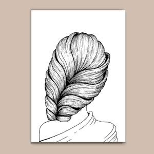 Quadro Decorativo Menina - quadro decorativo em ambiente decorado