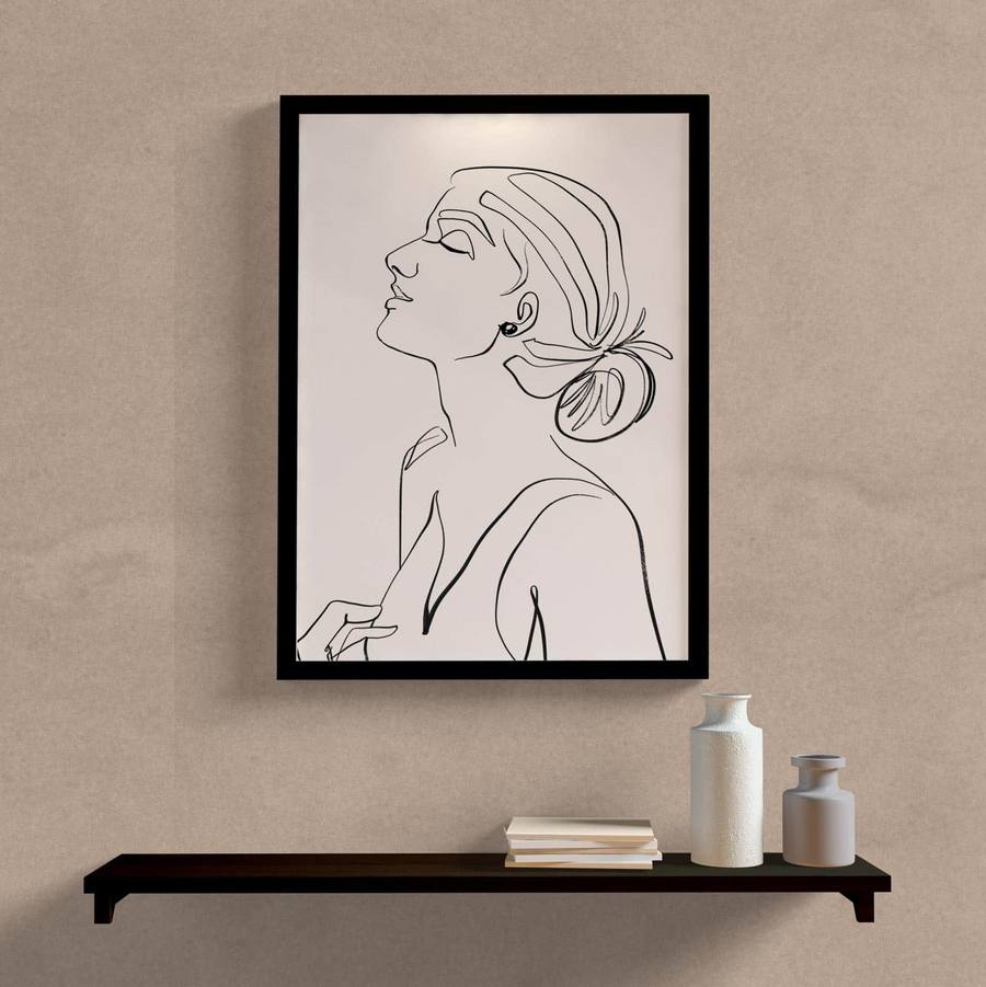 Quadro Minimalista mulher