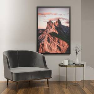 Quadro Decorativo Montanhas - vista aproximada da impressão