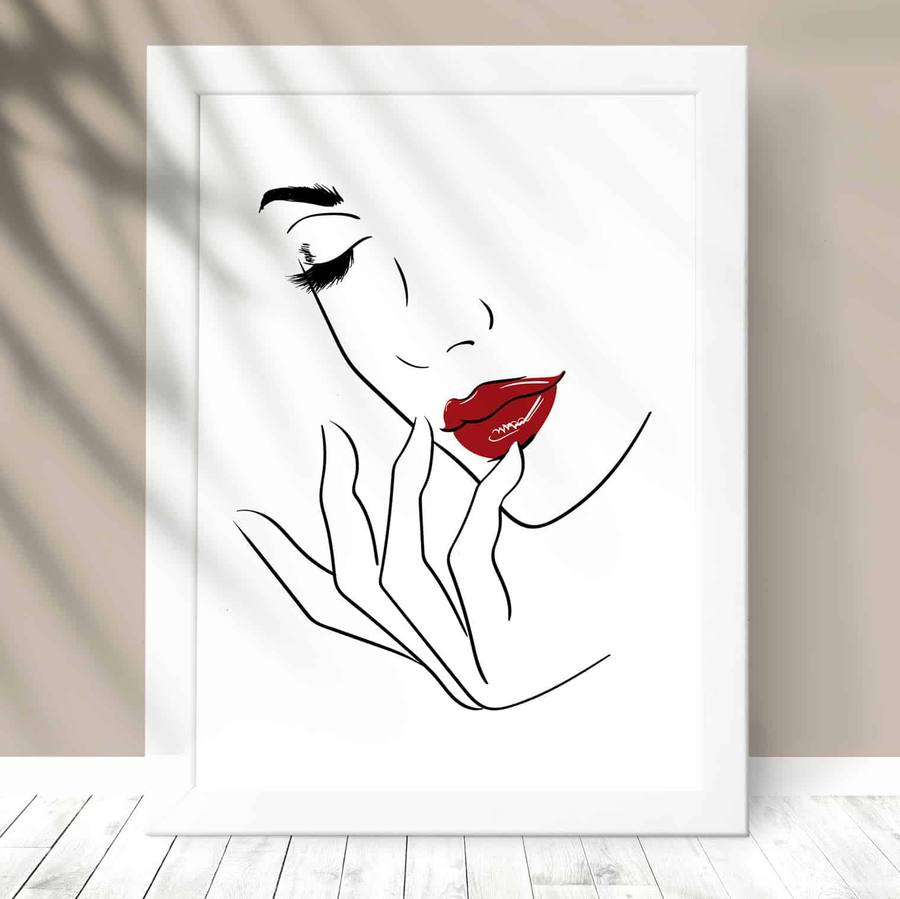 Quadro Decorativo Mulher | Wallze