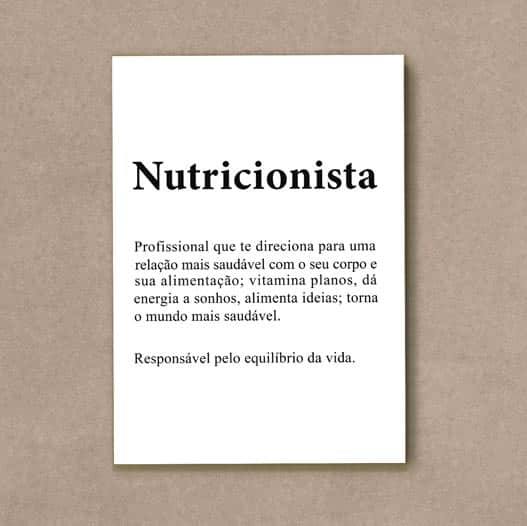 Quadro Decorativo Nutricionista - quadro decorativo em ambiente decorado