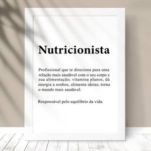 Quadro Nutricionista