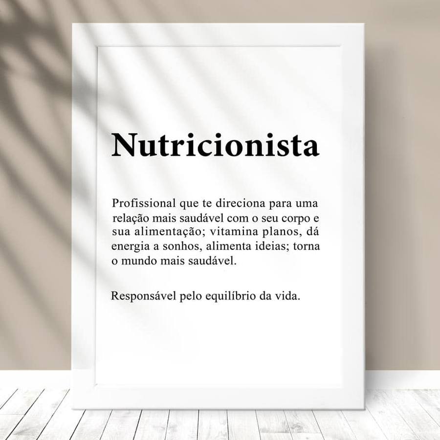 Quadro Nutricionista