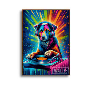 Quadro Decorativo O Beat Canino Caramelo - imagem 5