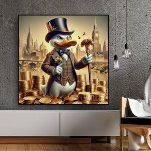 Quadro Decorativo O Magnata do Rio Tâmisa | Wallze