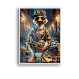 Quadro Decorativo O Pato do Hip-Hop - imagem 6