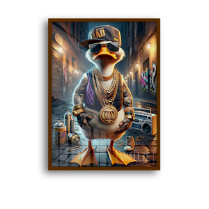 Quadro Decorativo O Pato do Hip-Hop - imagem 9