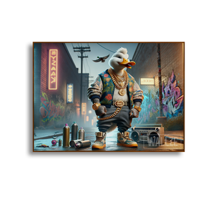 Quadro Decorativo O Rapper do Beco das Artes - imagem 5