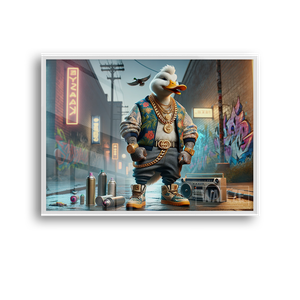 Quadro Decorativo O Rapper do Beco das Artes - imagem 6