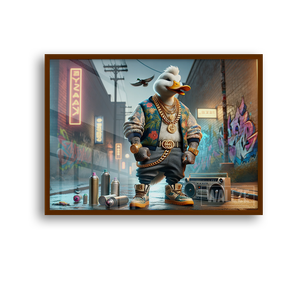 Quadro Decorativo O Rapper do Beco das Artes - imagem 9