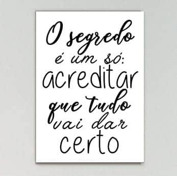 Quadro Decorativo O Segredo - quadro decorativo em ambiente decorado