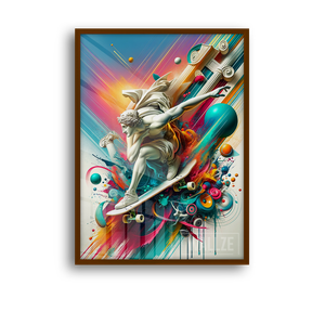 Quadro Decorativo Ollie Olímpico - imagem 9
